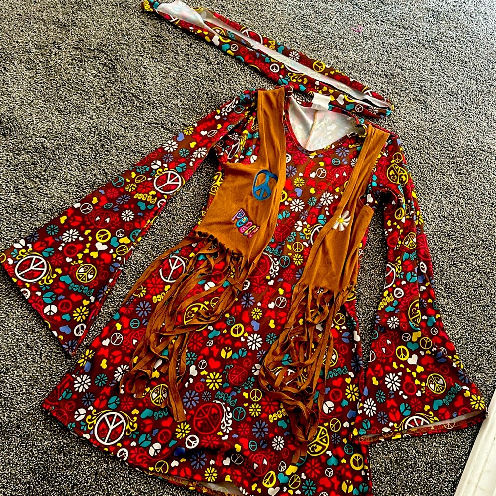 Womens hippie Halloween costume